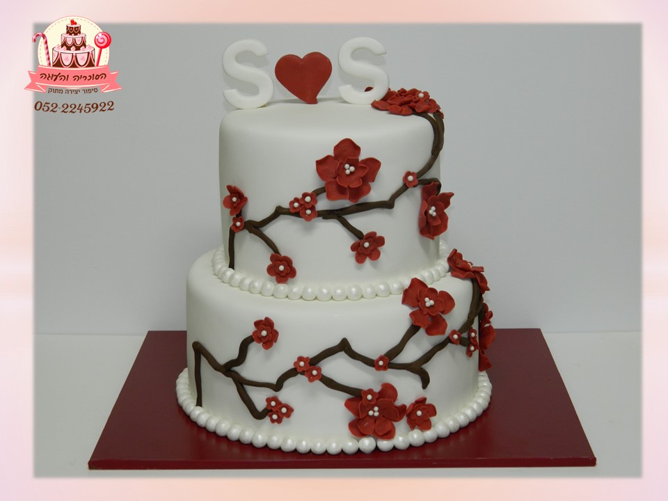 עוגות חתונה, עוגות מפוארות לחתונה ואירועים מיוחדים | הסוכריה והעוגה